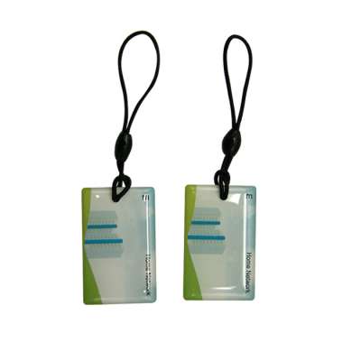 13.56Mzh Epoxy RFID Bus Key Tag Smart Card