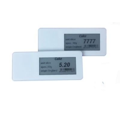 Wireless dot matrix digital rfid tags electronic shelf label