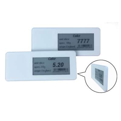 E-ink display electronic price tag for supermarket